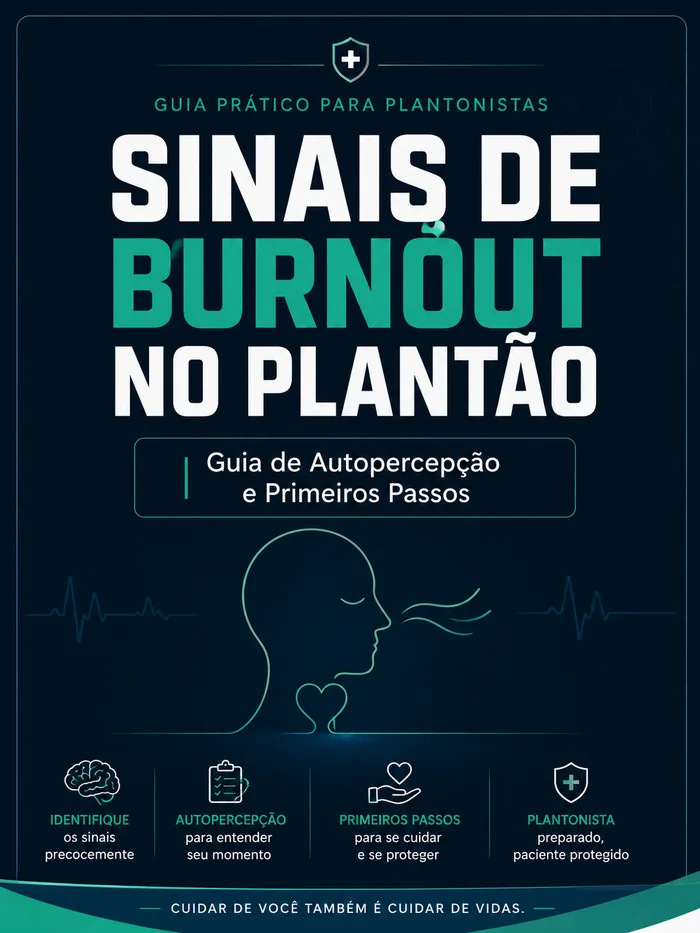 Capa do bônus Sinais de Burnout no Plantão
